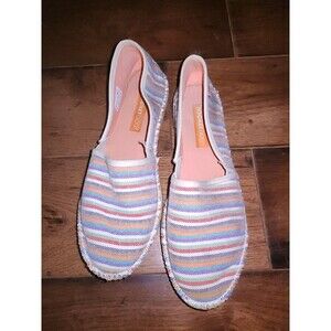 Rocket Dog Canvas Slip On Shoes Boho Stripes Espadrille Women’s Size 10 Medium